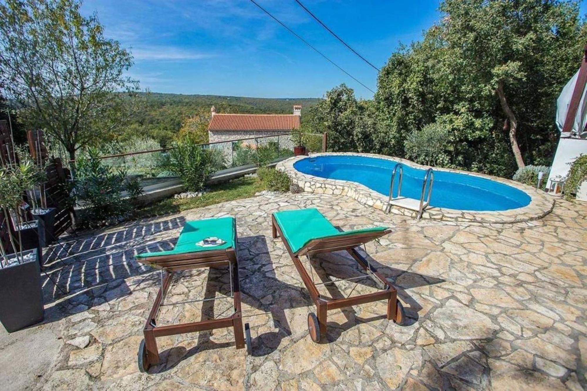 Holiday Home Deborah With Private Pool Labin  Eksteriør bilde